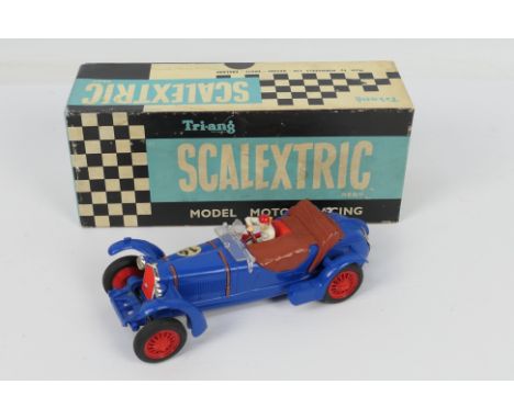 Scalextric - A boxed vintage Alfa Romeo 21 HP in blue # MM/C65. The model appears in Very Good condition with only light sign