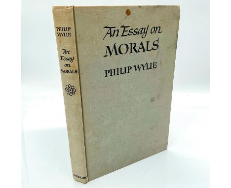 Author Philip Wylie's essays on morality, science, philosophy, within 204 pages published by Rinehart and Company as a first 