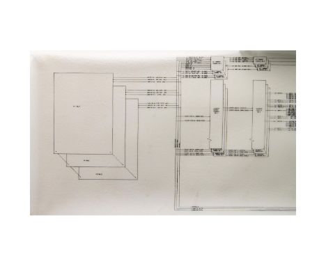 Original set of Master Schematics from Grumman Aerospace titled, Space Shuttle Orbiter: Guidance, Navigation and Flight Contr