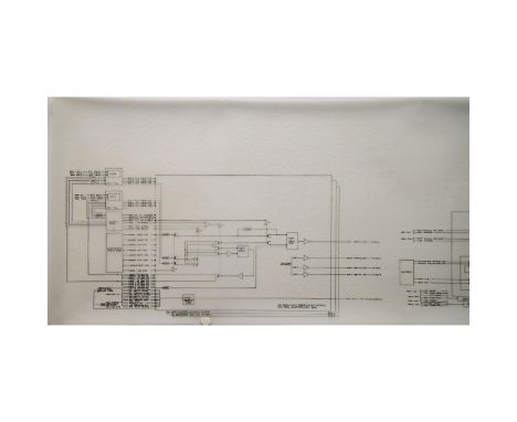 Original set of Master Schematics from Grumman Aerospace titled, Space Shuttle Orbiter; Guidance, Navigation, &amp; Flight Co