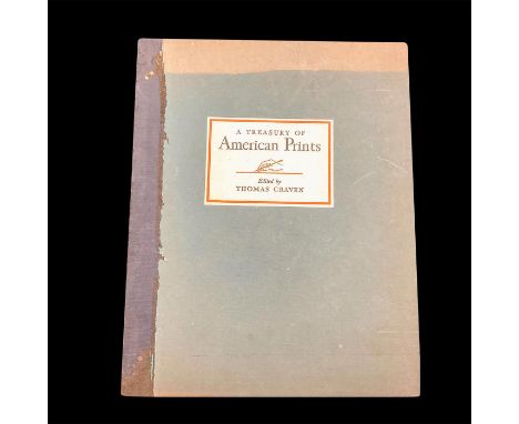 First edition book containing 200 pages with plates of talented American Artists.Artist: Thomas CravenIssued: 1939Dimensions: