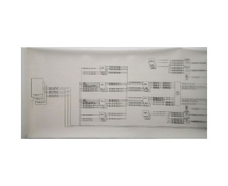 Original set of Master Schematics from Grumman Aerospace titled, Space Shuttle Orbiter: Guidance, Navigation and Flight Contr