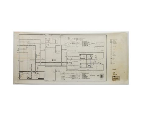 Original set of Master Schematics from Grumman Aerospace titled, Space Shuttle Orbiter: Main Propulsion System Revision A, as