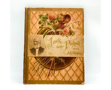 First edition book containing 16 pages, of which 8 are chromolithographed plates of the Jack in the Pulpit poem.Artist: J. G.