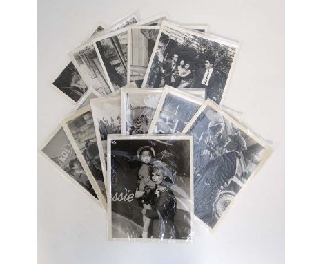 A collection of 12 c1963 MGM studio photographs for the film '' It Happens at the World's Fair '' to include images of Elvis 