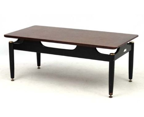 Vintage Retro :     A British G-Plan occasional / coffee table no 883 , 19" deep x 39" wide x 15 1/2" high CONDITION: Please 