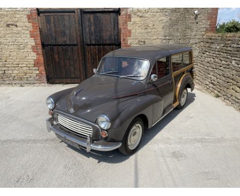 Lot 331964 Morris Minor Traveller WoodyReg. no. AXC 594BChassis no. 1058610Engine no. TBCTransmission: ManualMileage: 64,230M