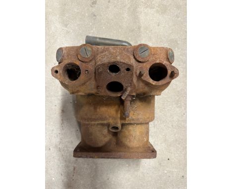 An early partial engine, possibly De Dion.