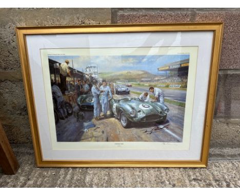 Feltham Flyers' by Alan Fearnley - a limited edition print signed by the artist, 7/850.