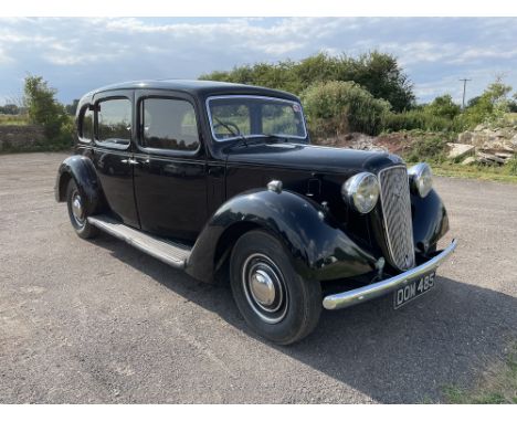 Lot 401937 Austin 18/6 York 7-Seater SaloonReg. no. DOM 485Chassis no. E/RZ51619Engine no. 1FE12311Transmission: ManualMOT: E