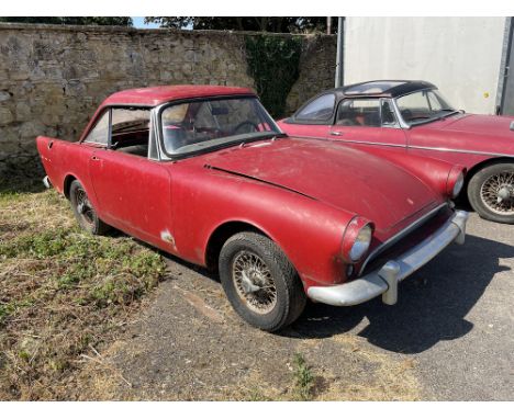 Lot 361963 Sunbeam Alpine MkIIIReg. no. TBCChassis no. TBCEngine no. TBCTransmission: ManualMileage: 93,119MOT: ExemptThe Mk.