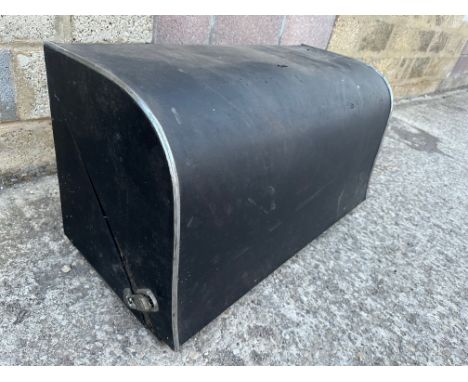 A large pre-war car trunk to suit Rolls-Royce or similar, 38 1/4" w x 20" h x 17 1/2" d.