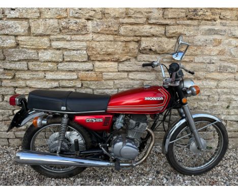 921997 Honda CG 125Reg. no. WWR 232SFrame no. CG125-1043255Engine no. CG125E-1064467The CG125 appeared in 1976 powered by a 1