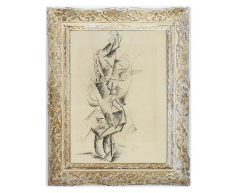 1962 Small edition of 260 Pochoir &amp; lithograph Suite: Eventail, printed by Jacomet Atelier, France, French Montparnasse f