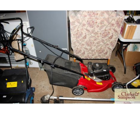 A Mountfield petrol rotary lawnmower