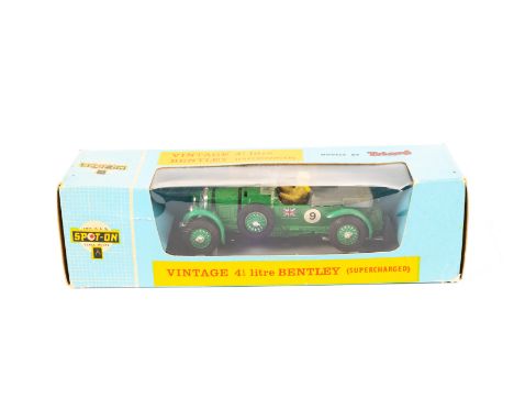 Spot-On models by Tri-ang. No.263 Vintage 4.5 Litre Bentley ( Super charged) boxed, some minor wear. complete with inner plas