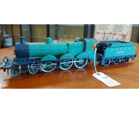 A kit-built O Gauge 2-rail electric L≠R (London &amp; North East Railway) Robinson Class B4 4-6-0 Tender Locomotive "Immingha