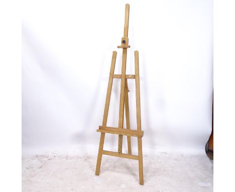 A Vintage Winsor & Newton folding artist's easel 