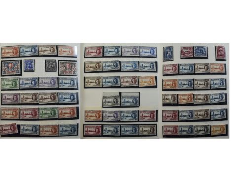 Stamp Album Containing an Interesting Collection Of GB, Commonwealth & Crown Colony Stamps. 50 pages in total, approximately 