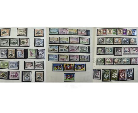 The Plymouth Stamp Album Containing an Interesting  Collection Of GB, Commonwealth & Crown Colony Stamps. 75 pages in total, 