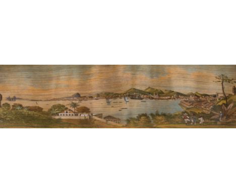 Fore-edge paintings.- Rio de Janeiro.- Sallustius Crispus (Caius) Quae Exstant cum notis Glareani, Rivii..., 2 vol., with fin