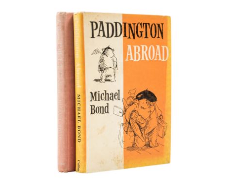 Bond (Michael) A Bear Called Paddington, title with very short closed tear to foot, the odd patch of minor soiling, occasiona