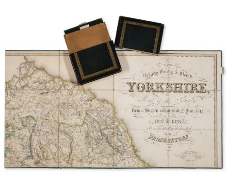 Yorkshire.- Teesdale (Henry) To the Nobility, Gentry &amp; Clergy of Yorkshire, this map of the county constructed from a sur