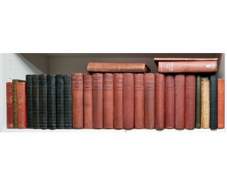 Wells (H.G.) The Wonderful Visit, first edition, title in red and black, scattered spotting, cracked hinges, previous owner's