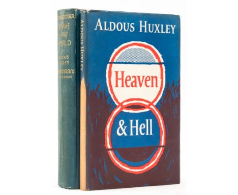 Huxley (Aldous) Brave New World, first edition, scattered faint spotting to peripheral ff., occasional splitting at gutter, e