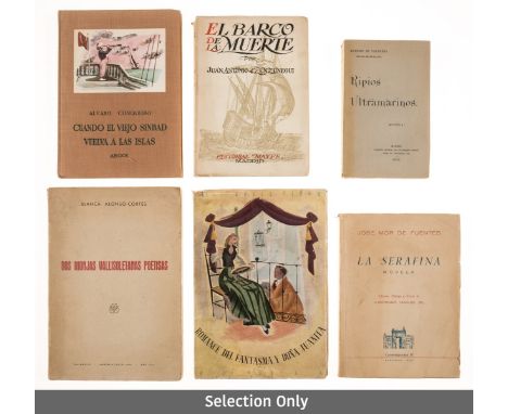 NO RESERVE 20th century.- A large group of 20th century Spanish and Portuguese literature &amp; history, and related works, v