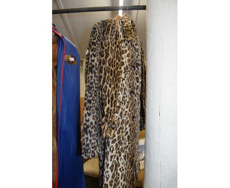TWO VINTAGE LEOPARD PRINT LADIES JACKETS