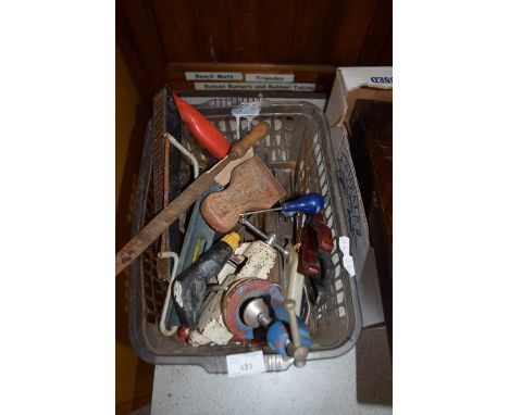 BASKET OF MIXED TOOLS