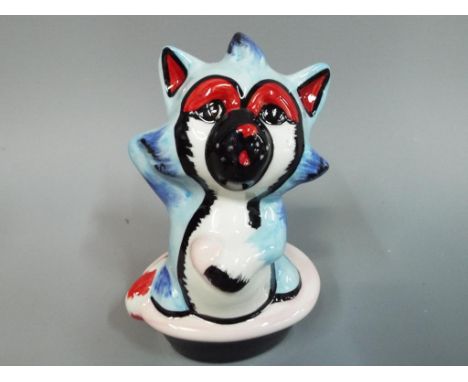 Lorna Bailey - A Lorna Bailey ceramic figure entitled Cat Bathtime.