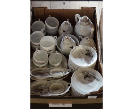 A good clean Japanese eggshell porcelain tea service.