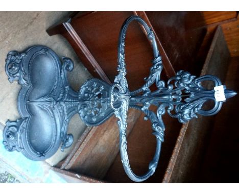 A good quality reproduction Colebrookdale style stick stand (af)