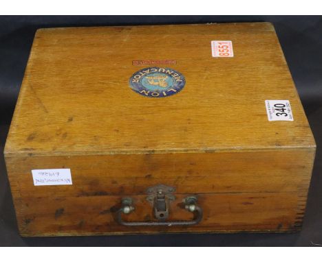 Lion Menucator boxed roller printer. P&amp;P Group 2 (£18+VAT for the first lot and £3+VAT for subsequent lots)