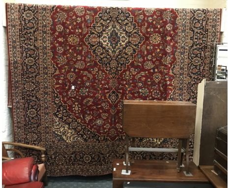 CENTRAL PERSIAN KASHAN CARPET 395 CM X 300CM