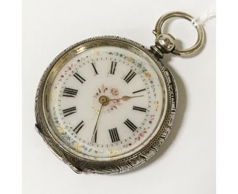 SMALL ENAMEL POCKET WATCH