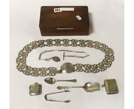 BOX STERLING SILVER ITEM INCL. BELT