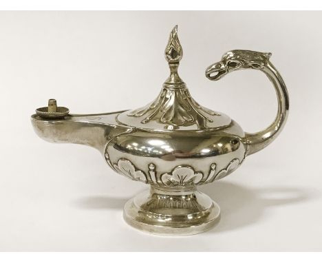 H/M SILVER ''ALADINS LAMP'' CIGAR LIGHTER