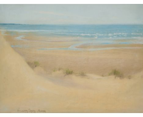 WILLIAM STOTT OF OLDHAM (BRITISH 1857-1900)  SPARKLING SEA signed WILLIAM STOTT OF OLDHAM. lower left pastel on paper 24 x 31