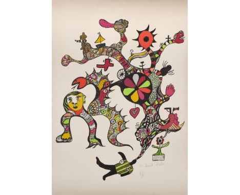 NIKI DE SAINT PHALLE (FRENCH-AMERICAN 1930-2002) ⊕ MACHINE A REVERsigned and numbered Niki de Saint Phalle / 27/50 in pencil 