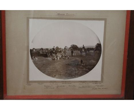 Three pictures Aspatria Harriers, a photograph "Hound Parade", photographs by Taylor of Carlisle at Aspatria Agricultural sho