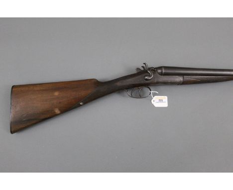 Army & Navy CSL 12 bore side/side hammer shotgun, 30" barrels, 1/2 and 1/4 choke, 2 1/2" chambers, rib marked Army & Navy CSL