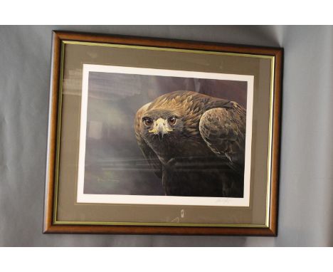 Alan M Hunt (b. 1947), signed limited edition print "Magnificent", 324/950.  37 cm x 51 cm, framed, mounted and with Certific