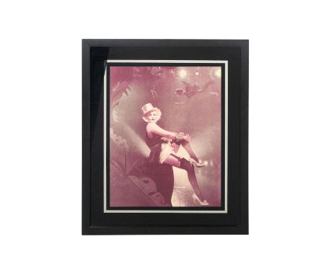 Art print of the original 1958 photo. Includes black frame with black border. Frame size measures 19""H x 16""W. Sight size m