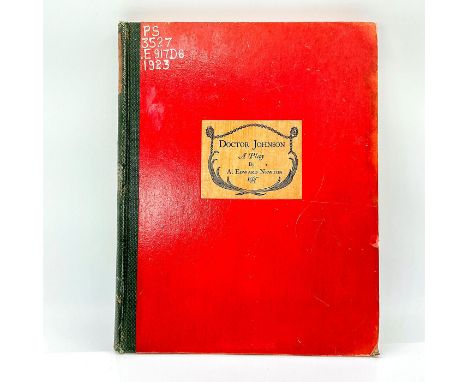 First edition play script containing 120 pages with illustrations of characters from the play.Artist: A. Edward NewtonIssued: