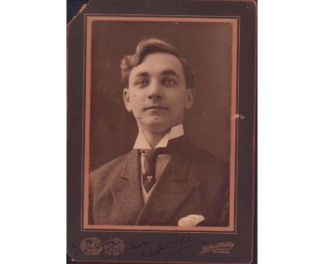 Portrait of young John G. Adolfi, an American silent film director, actor, and screenwriter who was involved in more than 100