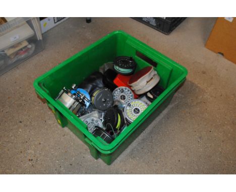 A collection of miscellaneous fishing reels etc.