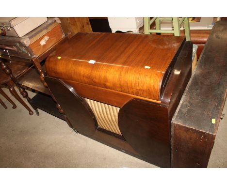 A 20th Century radiogram - sold as collector's item 